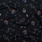 1 Yard Green Ogees Owl Eyes Stretch Cotton Sateen Fabric for Trendy Apparel